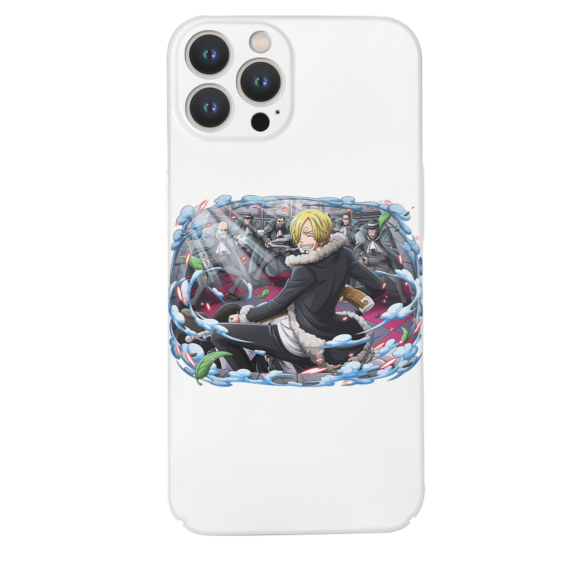 （画像用） ワンピース サンジ ONE PIECE Sanji 【iPhone 14シリーズ対応】ハードケース